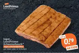 tegut LandPrimus Schweinebauch Angebot