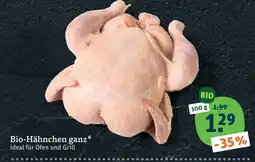 tegut Bio-Hähnchen ganz Angebot