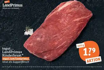 tegut LandPrimus Rinderbrust Angebot