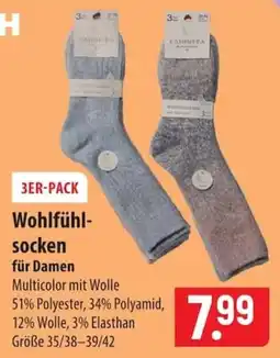 Famila Nord Ost Wohlfühlsocken für Damen Angebot