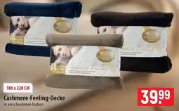 Famila Nord Ost Cashmere-Feeling-Decke Angebot