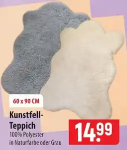 Famila Nord Ost Kunstfell-Teppich Angebot