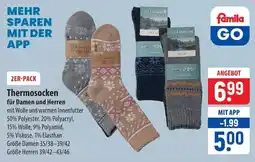 Famila Nord Ost Thermosocken Angebot