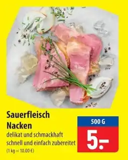Famila Nord Ost Sauerfleisch Nacken Angebot