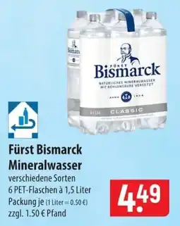 Famila Nord Ost Fürst Bismarck Mineralwasser Classic Angebot