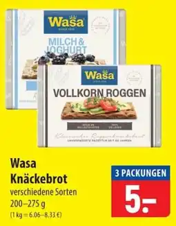 Famila Nord Ost Wasa Knäckebrot Angebot