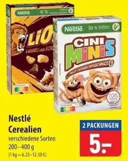 Famila Nord Ost Nestlé Cerealien Angebot