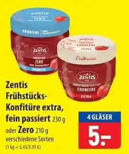 Famila Nord Ost Zentis Frühstücks-Konfitüre extra Angebot
