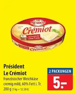 Famila Nord Ost Präsident Le Crémiot Angebot