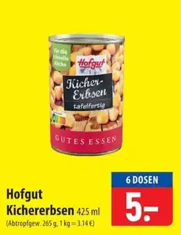 Famila Nord Ost Hofgut Kichererbsen Angebot