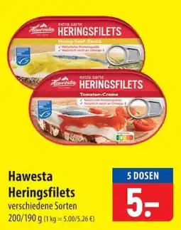 Famila Nord Ost Hawesta Heringsfilets Angebot
