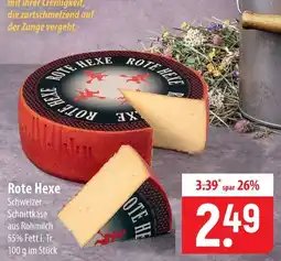 Famila Nord Ost Rote Hexe Schweizer Schnittkäse Angebot