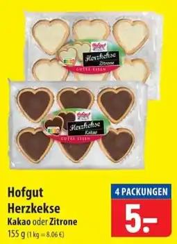 Famila Nord Ost Hofgut Herzkekse Angebot
