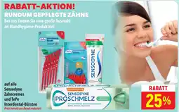Famila Nord Ost Sensodyne Zahncreme und TePe Interdental-Bürsten Angebot