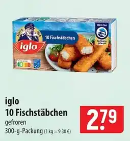 Famila Nord Ost iglo 10 Fischstäbchen Angebot