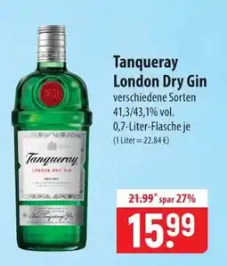 Famila Nord Ost Tanqueray London Dry Gin Angebot