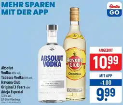 Famila Nord Ost Absolut Vodka Angebot