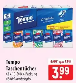 Famila Nord Ost Tempo Taschentücher Angebot