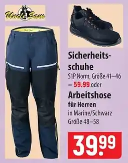 Famila Nord Ost Uncle Sam Sicherheitsschuhe Angebot