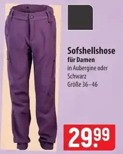 Famila Nord Ost Sofshellshose für Damen Angebot