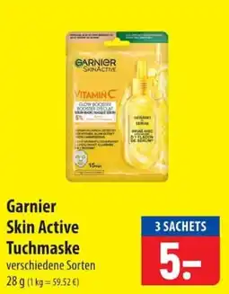 Famila Nord Ost Garnier Skin Active Tuchmaske Angebot