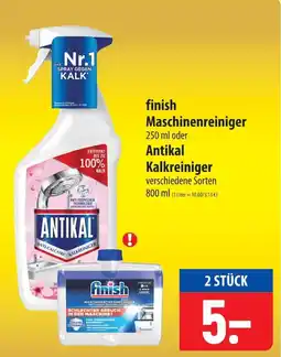 Famila Nord Ost finish Maschinenreiniger Angebot