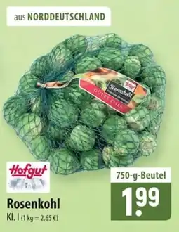Famila Nord Ost Hofgut Rosenkohl Angebot