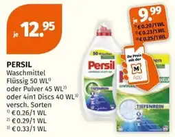 Müller Persil Waschmittel Angebot