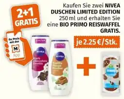 Müller NIVEA DUSCHEN LIMITED EDITION Angebot