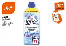 Müller Lenor Weichspüler Angebot