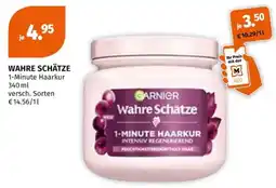 Müller GARNIER Wahre Schätze 1-Minute Haarkur Angebot