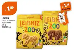 Müller LEIBNIZ Zoo Kakao oder Butterkeks Angebot