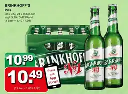 Getränkeparadies Gefromm BRINKHOFF'S Pils Angebot