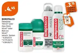 Müller BOROTALCO Deospray Angebot