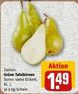 nahkauf Grüne Tafelbirnen Angebot