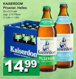 Getränkeparadies Gefromm Kaiserdom Pilsener, Helles Angebot