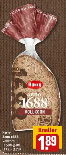 nahkauf Harry anno 1688 Vollkorn Angebot