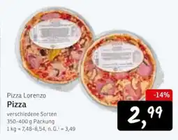 KONSUM Pizza Lorenzo Pizza Angebot