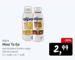 KONSUM Alpro Meal To Go Angebot
