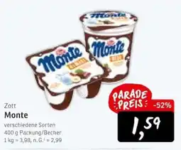 KONSUM Zott Monte Angebot