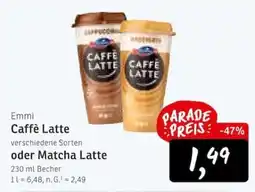 KONSUM Emmi Caffè Latte Angebot