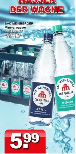 Getränkeparadies Gefromm BAD MEINBERGER Mineralwasser DIE QUELLE CLASSIC Angebot