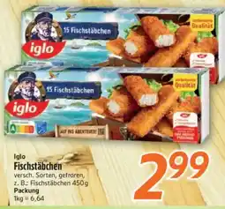 inkoop Iglo Fischstäbchen Angebot
