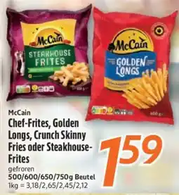 inkoop McCain Chef-Frites, Golden Longs, Crunch Skinny Fries oder Steakhouse-Frites Angebot