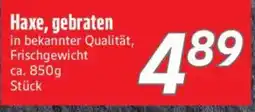 inkoop Haxe, gebraten Angebot