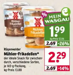 Wasgau Rügenwalder Mühlen-Frikadellen* Angebot