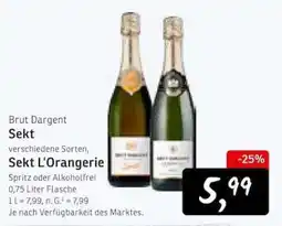 KONSUM Brut Dargent Sekt Angebot