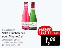 KONSUM Rotkäppchen Sekt, Fruchtsecco oder Alkoholfrei Angebot