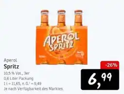 KONSUM Aperol Spritz Angebot