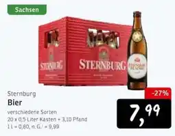 KONSUM Sternburg Bier Angebot